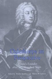 Cover of: Oglethorpe in perspective by edited by Phinizy Spalding and Harvey H. Jackson.