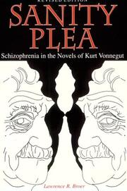 Cover of: Sanity plea: schizophrenia in the novels of Kurt Vonnegut