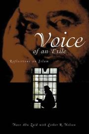Cover of: Voice of an Exile by Nasr Abu Zaid, Esther R. Nelson