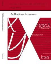 Ad hominem arguments by Douglas N. Walton