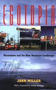 Cover of: Egotopia: Narcissism and the New American Landscape