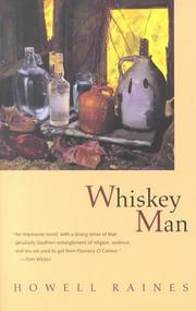 Cover of: Whiskey man by Howell Raines, Howell Raines