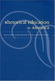 Cover of: Rhetorical education in America