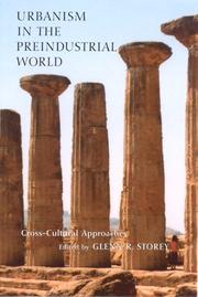 Cover of: Urbanism in the preindustrial world by edited by Glenn R. Storey.