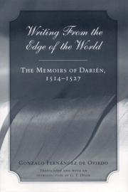 Cover of: Writing from the Edge of the World by Gonzalo Fernández de Oviedo y Valdés