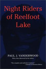 Cover of: Night Riders of Reelfoot Lake by Paul J. Vanderwood