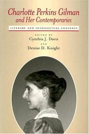 Cover of: Charlotte Perkins Gilman and Her Contemporaries by Cynthia Davis