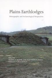 Cover of: Plains Earthlodges by 