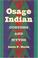 Cover of: Osage Indian customs and myths