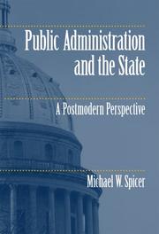 Cover of: Public Administration and the State: A Postmodern Perspective