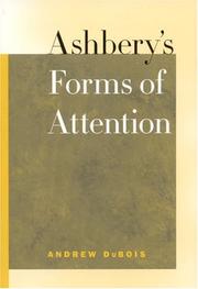 Cover of: Ashbery's forms of attention