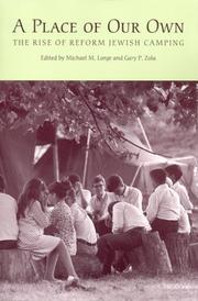 Cover of: A Place of Our Own: The Rise of Reform Jewish Camping (Judaic Studies Series)