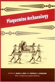 Cover of: Plaquemine Archaeology