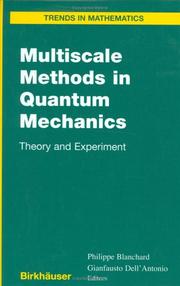 Cover of: Multiscale Methods in Quantum Mechanics: Theory and Experiment (Trends in Mathematics)