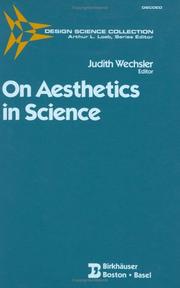 Cover of: On aesthetics in science