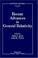 Cover of: Recent advances in general relativity