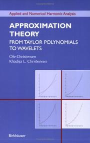 Cover of: Approximation Theory | Ole Christensen