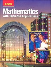 Cover of: Mathematics with Business Applications by Ronald H. Pine