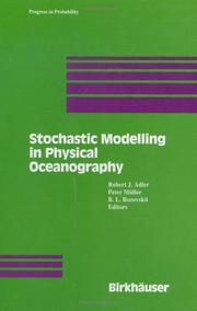Cover of: Stochastic modelling in physical oceanography