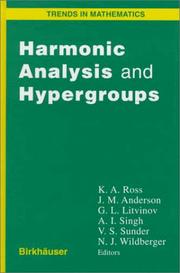 Cover of: International Conference on Harmonic Analysis (Trends in Mathematics) by Ken Ross