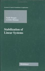 Cover of: Stabilization of linear systems | Vasile DraМ†gan