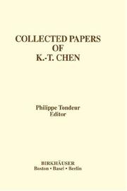 Cover of: Collected Papers of K.T.Chen (Contemporary Mathematicians)
