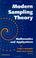 Cover of: Modern Sampling Theory