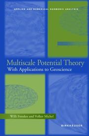 Cover of: Multiscale Potential Theory | Willi Freeden