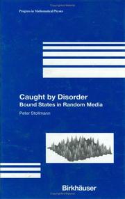 Cover of: Caught by Disorder by Peter Stollmann