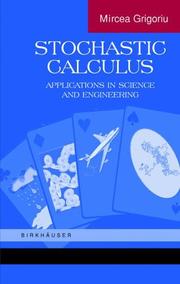 Cover of: Stochastic Calculus by Mircea Grigoriu