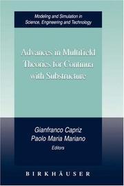 Advances in multifield theories for continua with substructure