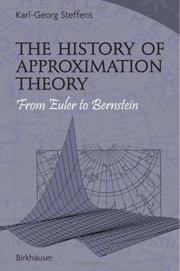 The History of Approximation Theory: From Euler to Bernstein