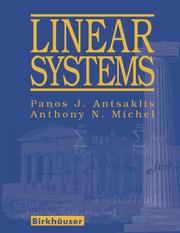 Cover of: Linear Systems