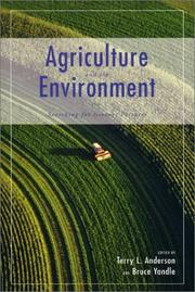 Cover of: Agriculture and the Environment by 