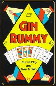 Cover of: Gin rummy: how to play and how to win