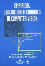 Cover of: Empirical evaluation techniques in computer vision