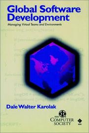 Cover of: Global software development by Dale Walter Karolak