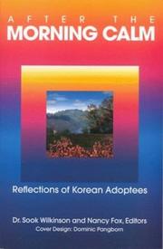 Cover of: After the Morning Calm: Reflections of Korean Adoptees