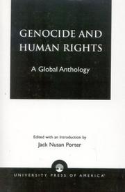 Cover of: Genocide and Human Rights: A Global Anthology