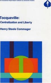 Cover of: Tocqueville