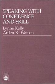 Cover of: Speaking with confidence and skill