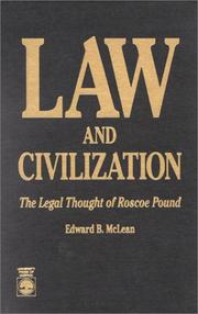 Law and civilization by Edward B. McLean