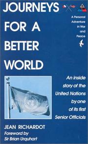 Journeys for a better world by Jean Richardot