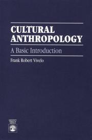 Cover of: Cultural anthropology: a basic introduction