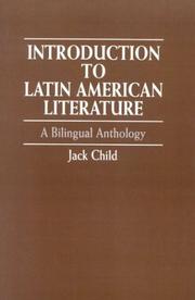 Cover of: Introduction to Latin American literature: a bilingual anthology
