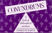 Cover of: Conundrums: a book of philosophical questions