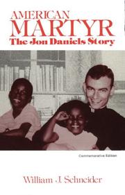 Cover of: American martyr by Jonathan Myrick Daniels