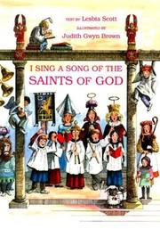 Cover of: I Sing a Song of the Saints of God by Lesbia Scott, Lesbia Scott