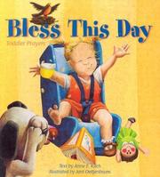 Cover of: Bless this day: toddler prayers