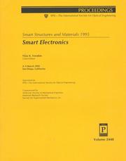 Cover of: Smart structures and materials 1995.